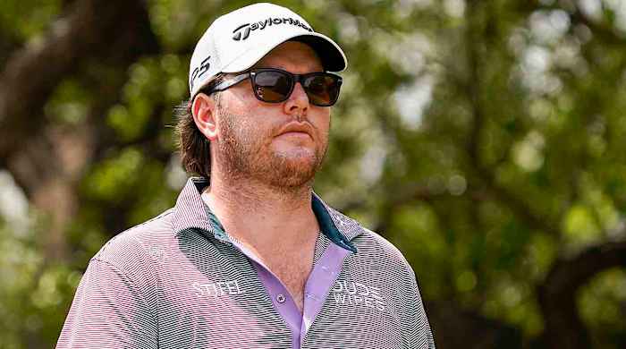 Harry Higgs is pictured during the 2023 Valero Texas Open.
